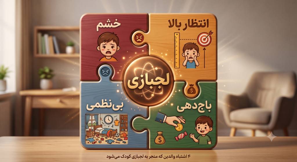 ۴ علت پنهان لجبازی که والدین ناخواسته ایجاد میکنند